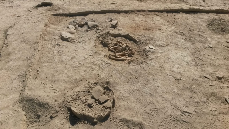 Arslantepe Höyüğünde, 5700 Yıllık Çocuk İskeleti Bulundu