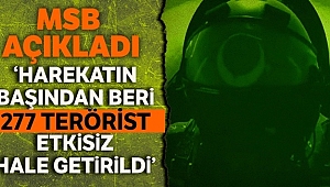 277 Terörist Etkisiz Hale Getirildi