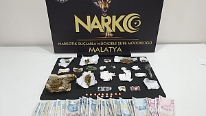 Malatya Merkezli Uyuşturucu Operasyonuna 8 Gözaltı