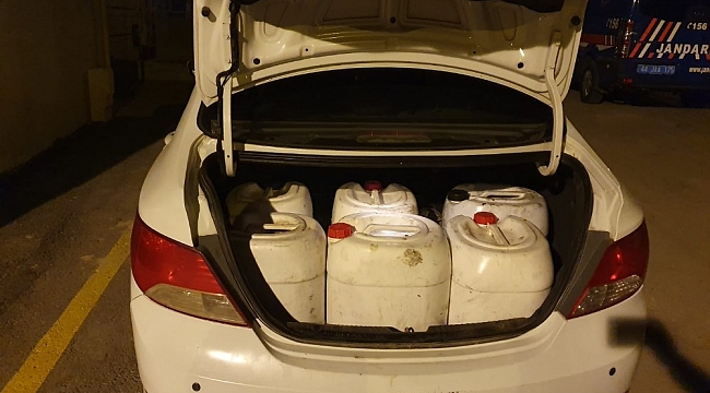 Araçlardan Mazot Çalan 2 Zanlı Yakalandı