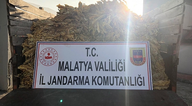 Doğanşehir'de Tütün Hırsızları Yakalandı