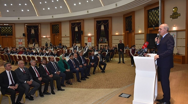 Kurtulmuş, Malatya'da STK'lar ile bir araya geldi