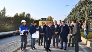 Malatya-Battalgazi Arası İçme Suyu İsale Hattı Çalışmaları Başladı