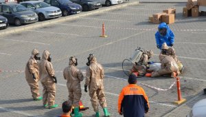 Malatya Eğitim ve Araştırma Hastanesinde Tatbikat