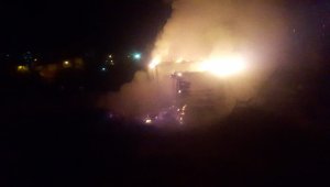 Yıldıztepe'de Yangın