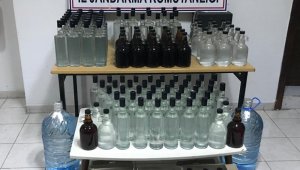 Akçadağ'da 230 Litre Sahte İçki Ele Geçirildi