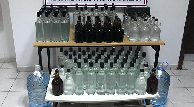 Akçadağ'da 230 Litre Sahte İçki Ele Geçirildi