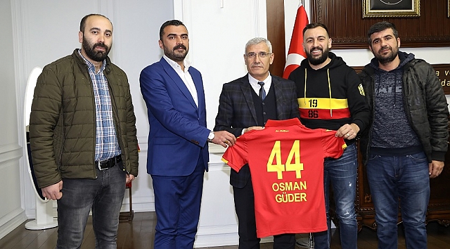 Başkan Güder, Yeni Malatyaspor Ortak Değerimiz ve Sevincimizdir