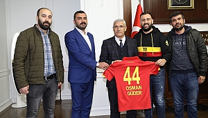 Başkan Güder, Yeni Malatyaspor Ortak Değerimiz ve Sevincimizdir
