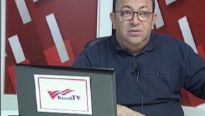 Depreme Canlı Yayında Yakalandı