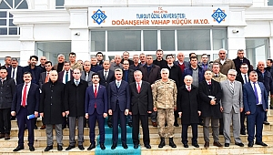 Doğanşehir'in Sorunları Masaya Yatırıldı