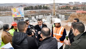 Gürkan, Battalgazi Devlet Hastanesi 2021'de Hizmete açılacak