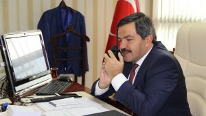 İl Müdürü Bentli'den telsizle kutlama