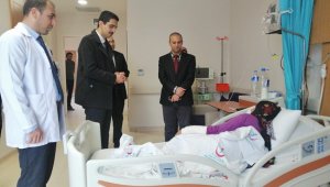 Kaymakam Teke'den İlçe Hastanelerine Denetim