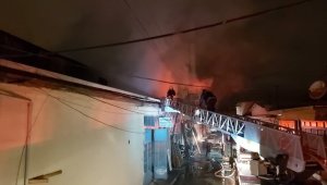 Küçük Sanayi Sitesinde Yangın