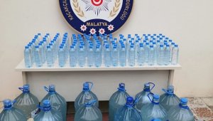 Malatya Emniyeti Bin Litre Sahte İçki Ele Geçirdi