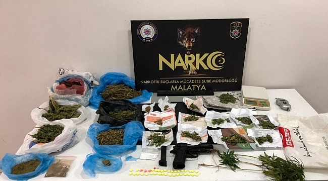 Malatya Emniyetinden Uyuşturucu Operasyonu:2 Tutuklama
