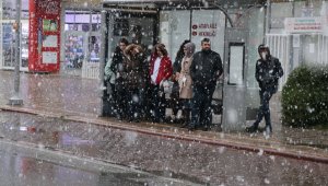 Malatya Kent Merkezine İlk Kar Yağdı