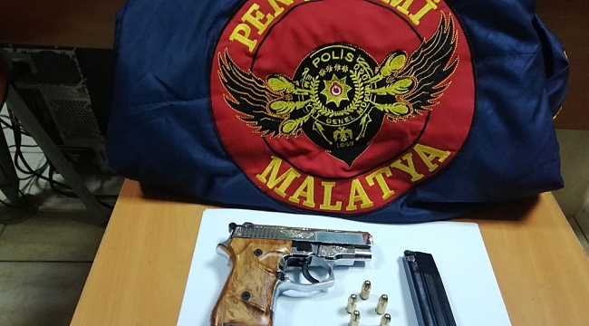 Malatya'da Pençe Timi Silah ve Uyuşturucu Ele Geçirdi