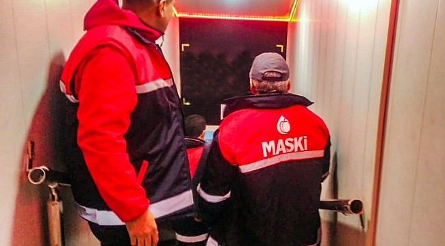 MASKİ'den Kaçak Su Denetimi
