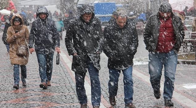 Meteorolojiden Kar Yağışı Uyarısı