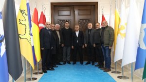 MEV'den Başkan Güder'e Ziyaret