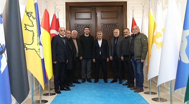 MEV'den Başkan Güder'e Ziyaret