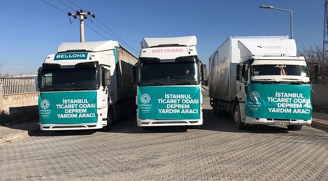 20 Tır Temel İhtiyaç Malzemesi Malatya'ya Ulaştı