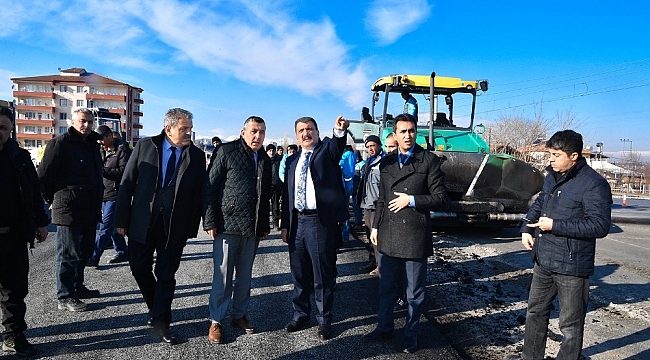 Başkan Gürkan, Bu yolumuz çevre yolunun batı yakasını rahatlatacak