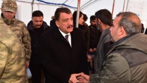 Başkan Gürkan, Yaraların Sarılması için Bütün Gayreti Gösteriyoruz