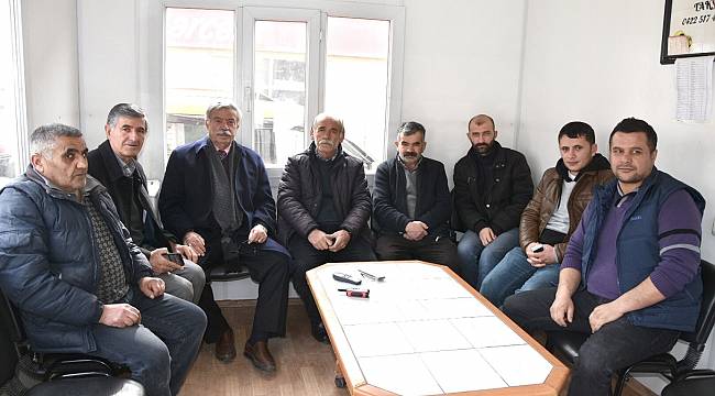 Başkan Küçük, Taksici Esnaflarımıza Her Türlü Desteğe Açığız