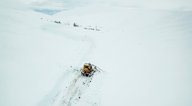 Büyükşehir, 63 bin Kilometrelik Kapalı Yol Açtı