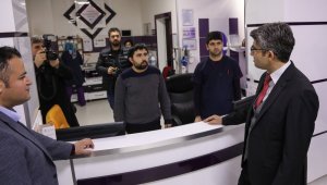 Darende Kaymakamından Hastane Denetimi