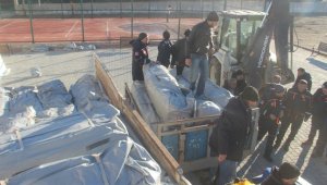 Depremzedelere 3 Bin Çadır Dağıtılmaya Başlandı