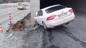 Erkenek Tünelinde Kaza: 3 Yaralı