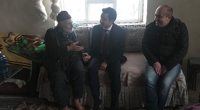 Kaymakam Köroğlu, Fakir Ailelere Ziyaret