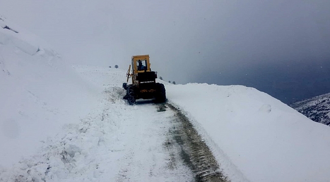 Malatya'da 15 Mahalle Yolu Kapandı