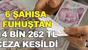 6 Şahısa Fuhuştan Para Cezası Kesildi