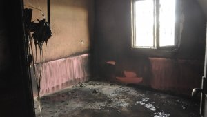 Arguvan'da Çıkan Yangın Evi Kullanılmaz Hale Getirdi