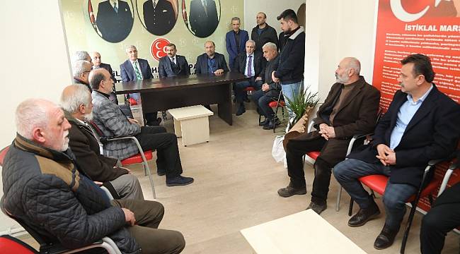 Başkan Güder, Bizde ayrı gayrı yok, hepimiz beraberiz