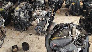 Çok sayıda gümrük kaçağı araç motoru ele geçirildi