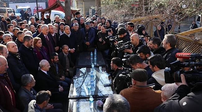 Kemal Kılıçdaroğlu, Bölgenin Afet Bölgesi İlan Edilmesini İstedi