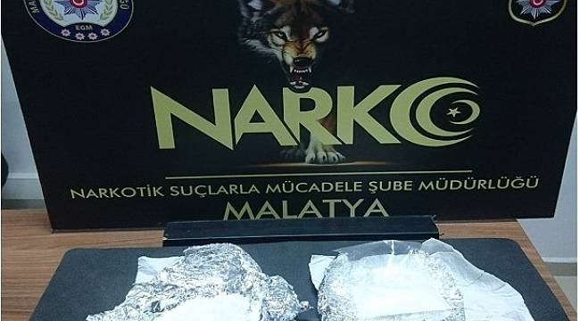 Malatya'da Uyuşturucu Operasyonuna: 2 Tutuklama