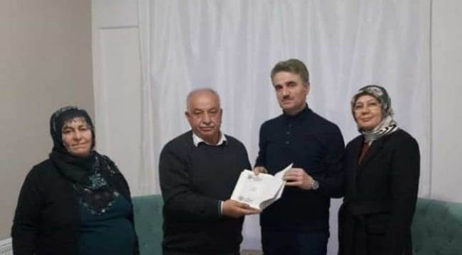Vali Baruş'tan şehit polisin umreden dönen ailesine ziyaret