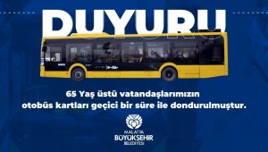 65 Yaş Üstü Pasolar Nisan Sonuna Kadar Donduruldu
