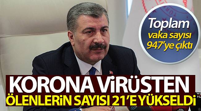 Bakan Koca, 21 Can Kaybımız Var