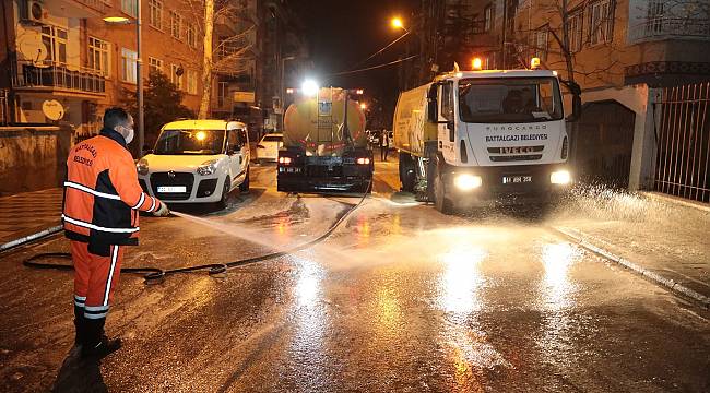 Başkan Belediyesi, Dezenfekte Çalışmalarını Aralıksız Sürdürüyor