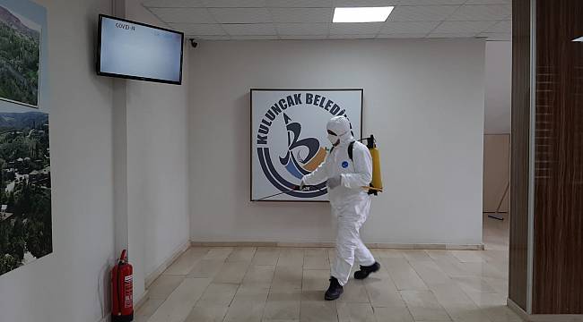 Başkan Cengiz, Dezenfekte Çalışmalarımız Hız Kesmeden Devam Ediyor