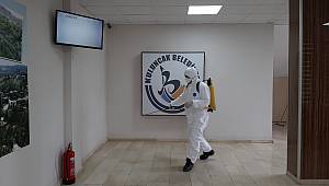 Başkan Cengiz, Dezenfekte Çalışmalarımız Hız Kesmeden Devam Ediyor