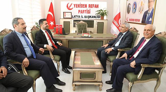 Başkan Güder'den Yeniden Refah Partisine Ziyaret